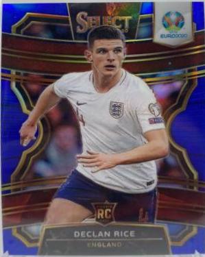 Declan Rice [Blue Prizm] #81