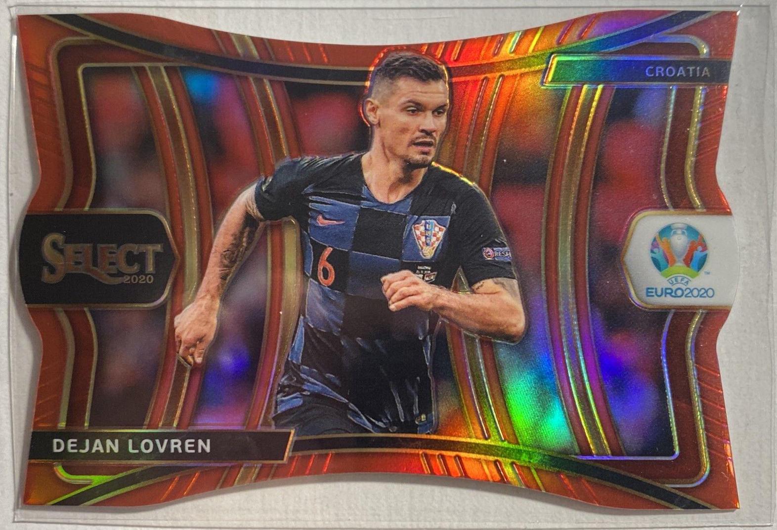 Dejan Lovren [Red Die Cut Prizm] #104
