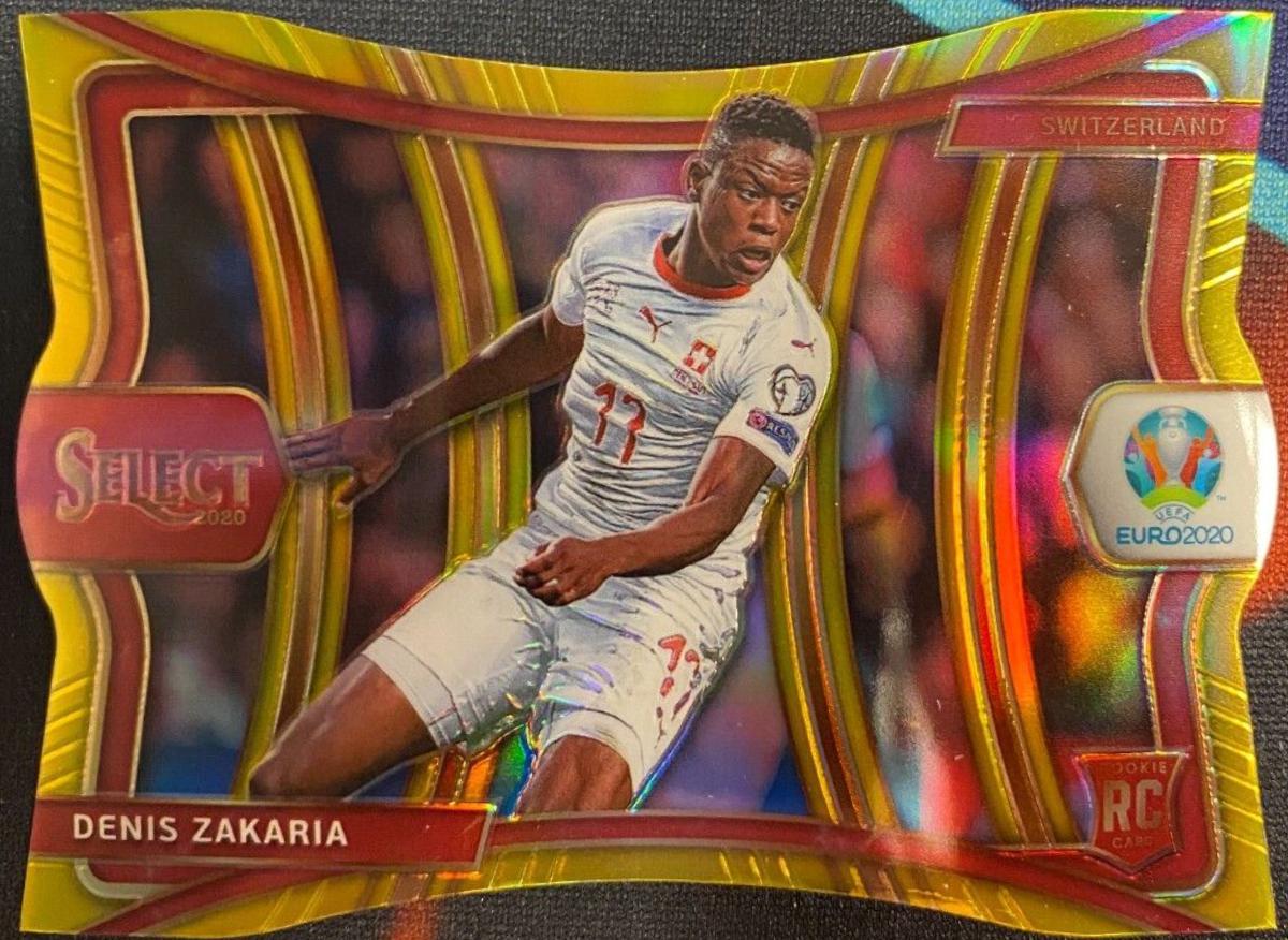 Denis Zakaria [Gold Die Cut Prizm] #159