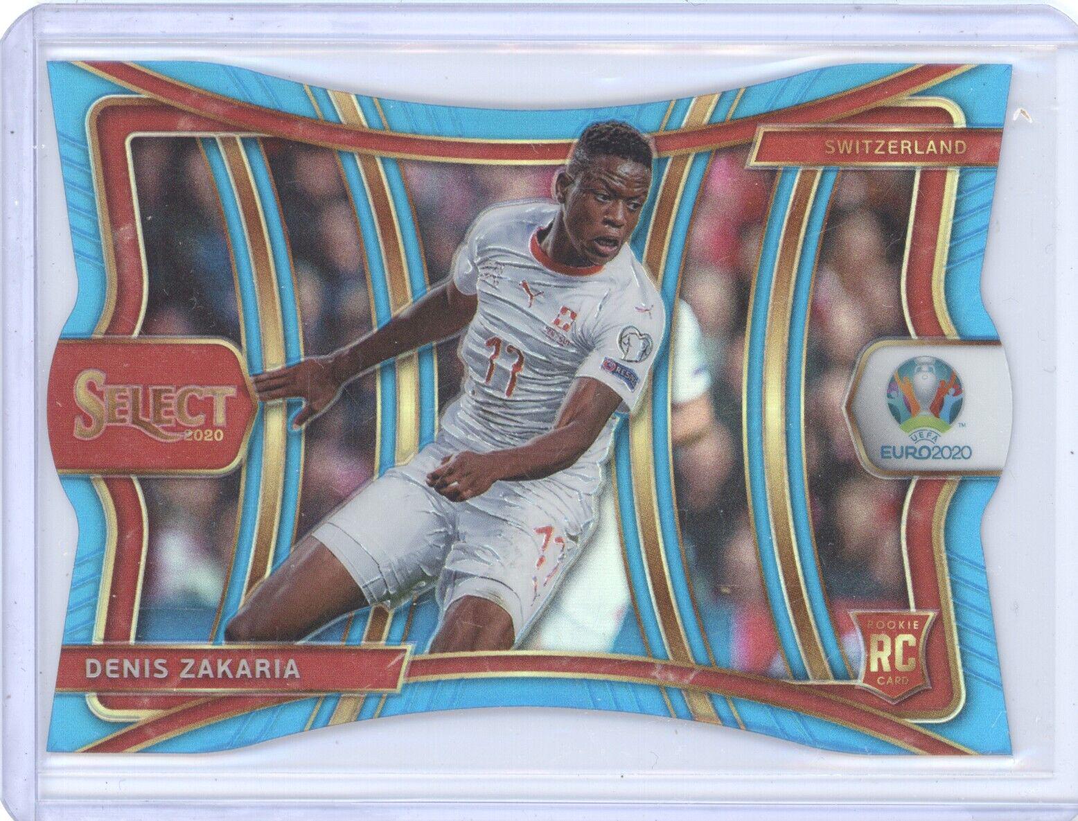Denis Zakaria [Light Blue Die Cut Prizm] #159