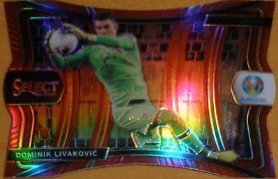 Dominik Livakovic [Red Die Cut Prizm] #102