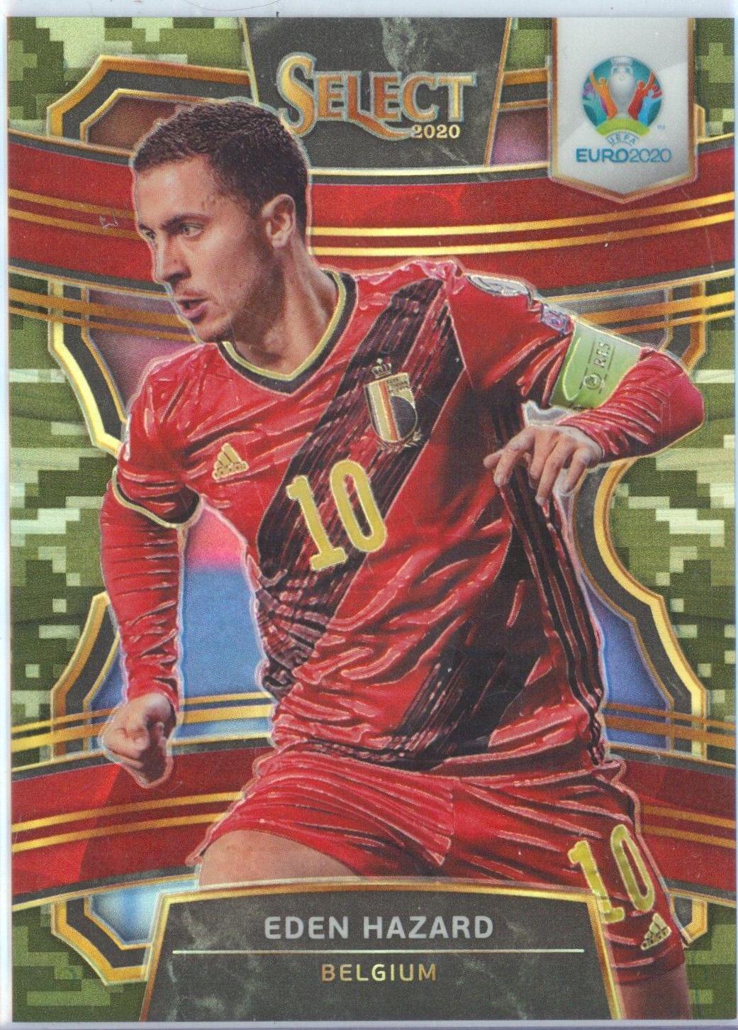 Eden Hazard [Camo Prizm] #28