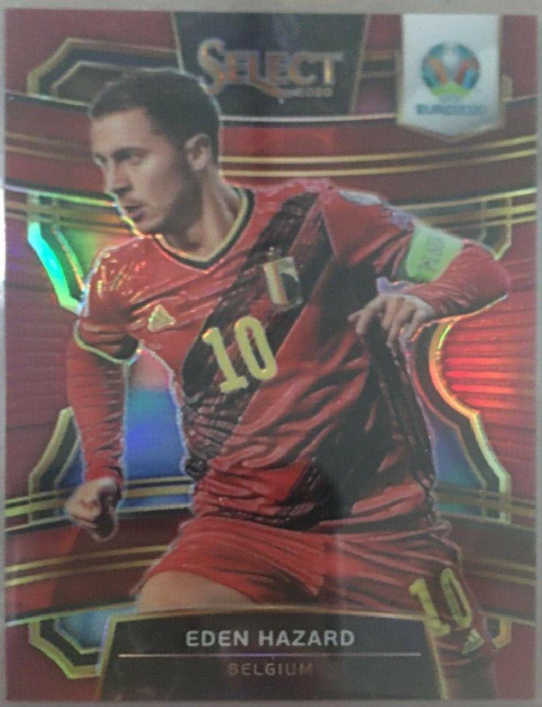 Eden Hazard [Maroon Prizm] #28