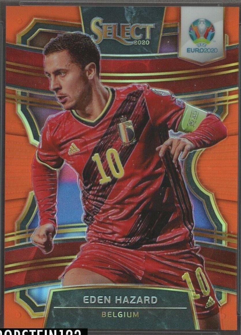 Eden Hazard [Orange Prizm] #28