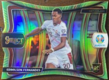 Edimilson Fernandes [Neon Green Die Cut Prizm] #161