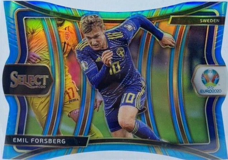 Emil Forsberg [Light Blue Die Cut Prizm] #150