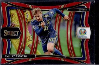 Emil Forsberg [Red Die Cut Prizm] #150