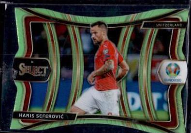 Haris Seferovic [Neon Green Die Cut Prizm] #162