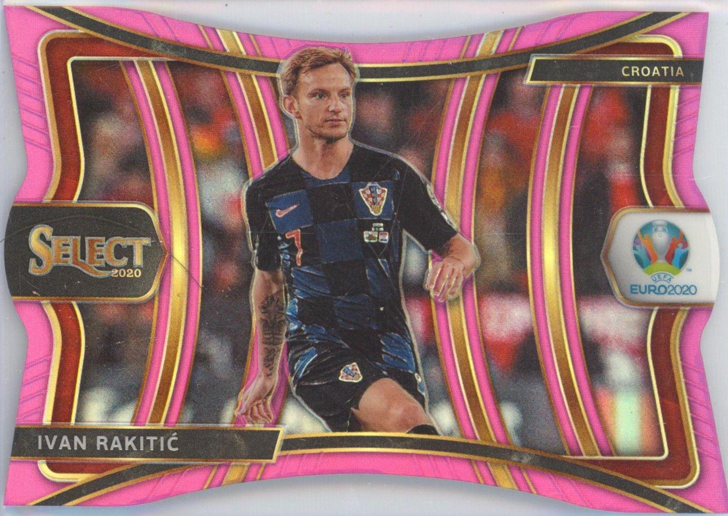 Ivan Rakitic [Pink Die Cut Prizm] #103