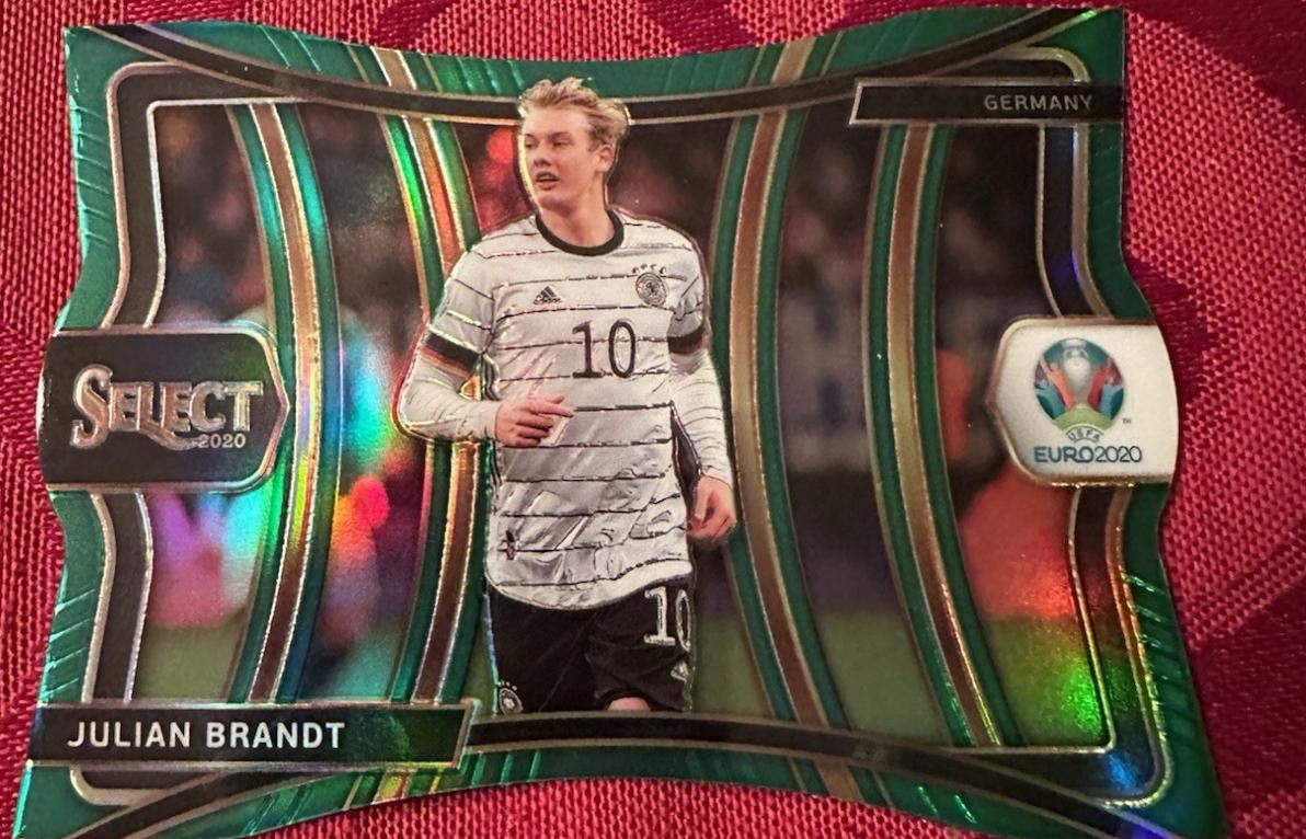 Julian Brandt [Green Die Cut Prizm] #170