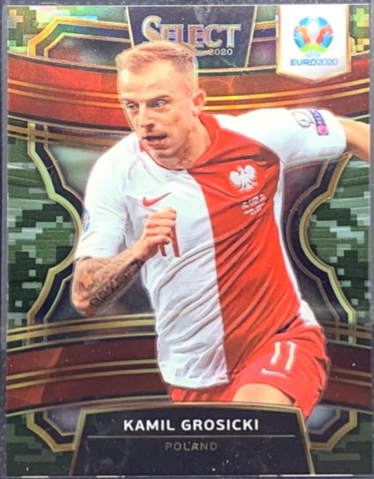 Kamil Grosicki [Camo Prizm] #19