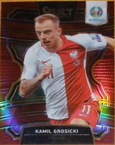 Kamil Grosicki [Maroon Prizm] #19