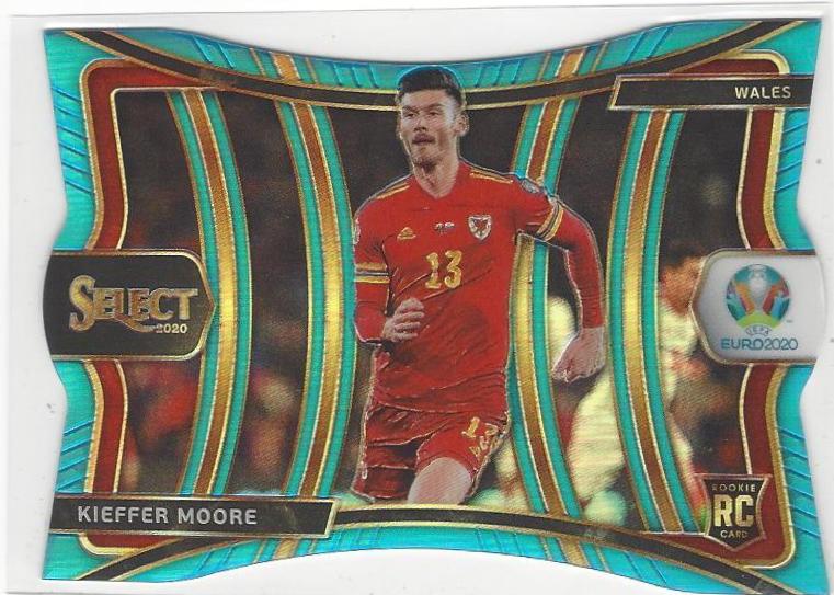 Kieffer Moore [Light Blue Die Cut Prizm] #126