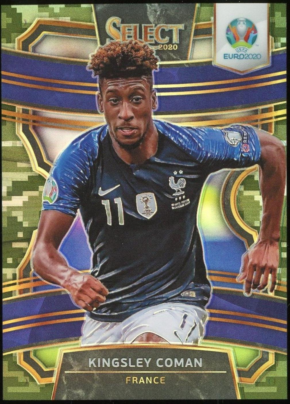 Kingsley Coman [Camo Prizm] #54