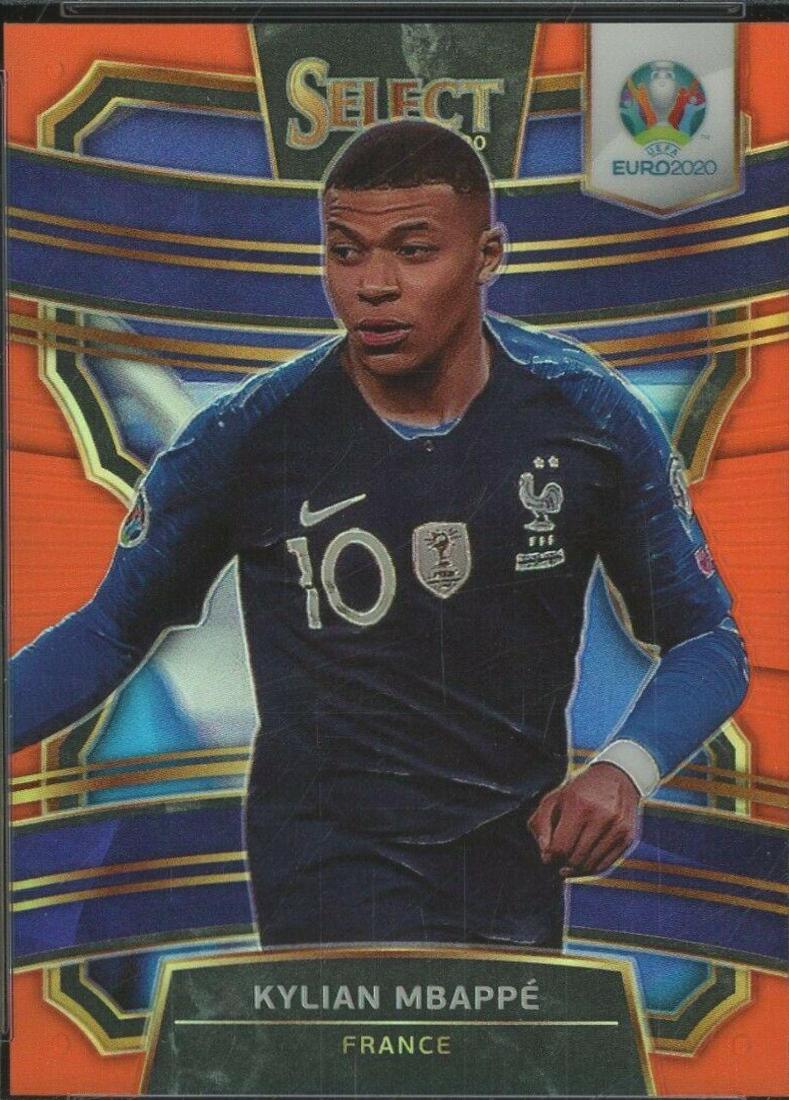 Kylian Mbappe [Orange Prizm] #51
