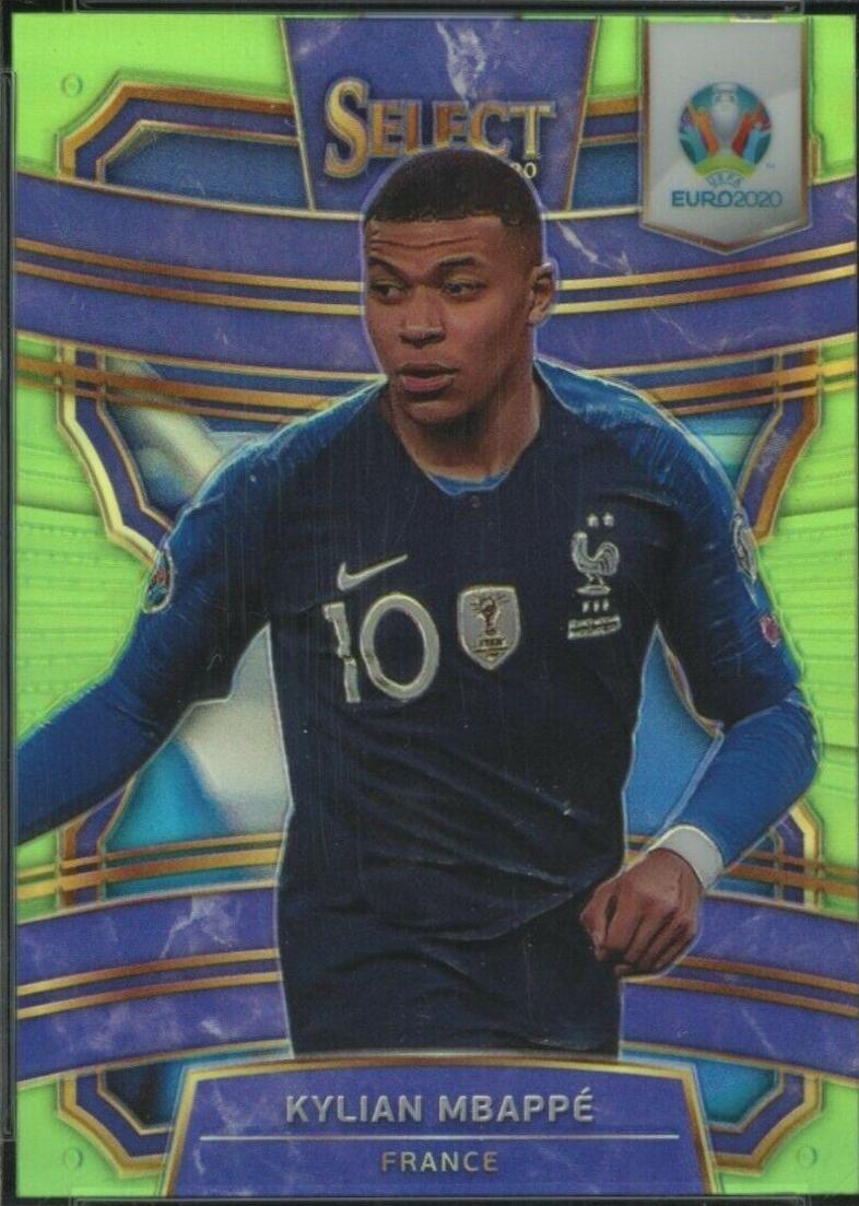 Kylian Mbappe [SP Neon Green Prizm] #51