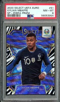 Kylian Mbappe [SP Zebra Prizm] #51
