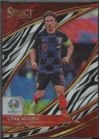 Luka Modric [Zebra Prizm] #179