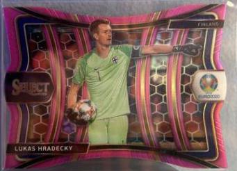 Lukas Hradecky [Pink Die Cut Prizm] #110