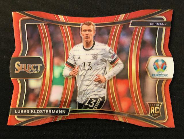 Lukas Klostermann [Red Die Cut Prizm] #166