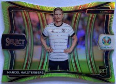 Marcel Halstenberg [Neon Green Die Cut Prizm] #172