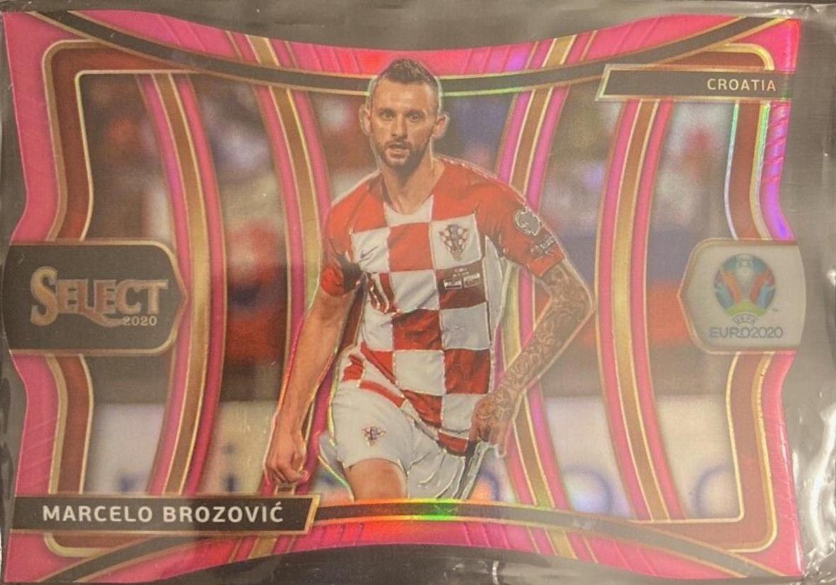 Marcelo Brozovic [Pink Die Cut Prizm] #105