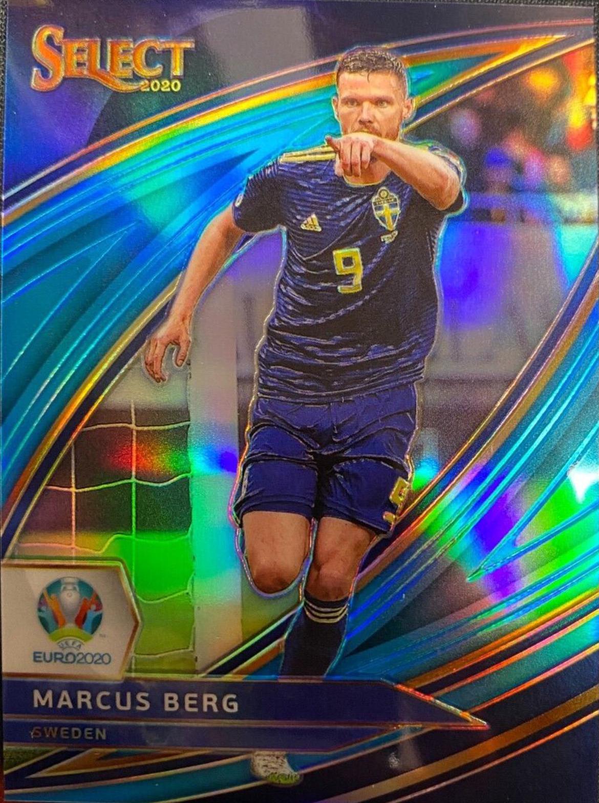 Marcus Berg [SP Light Blue Prizm] #271