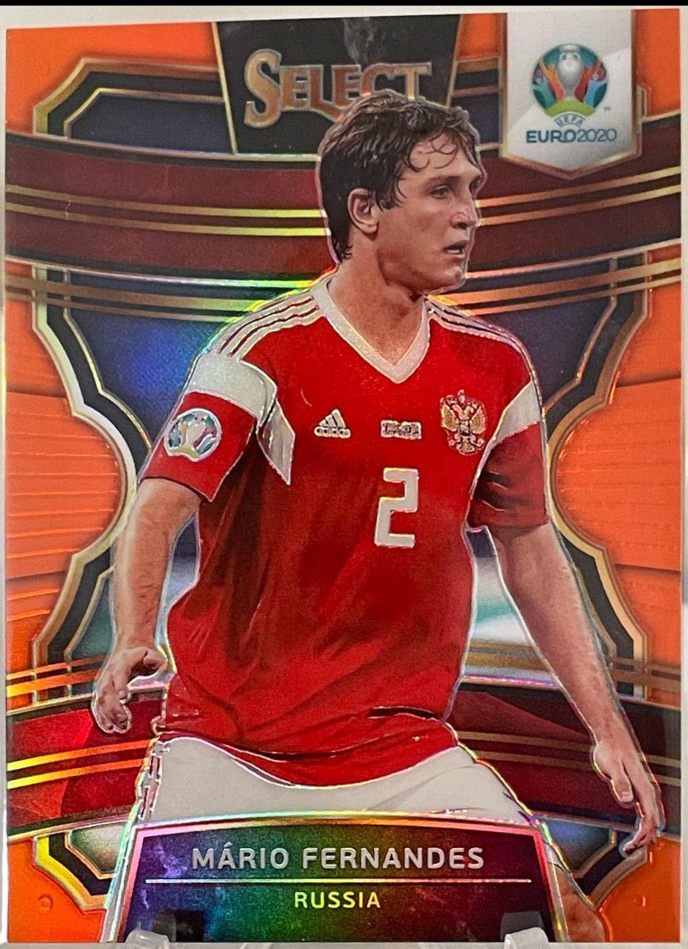Mario Fernandes [Orange Prizm] #11