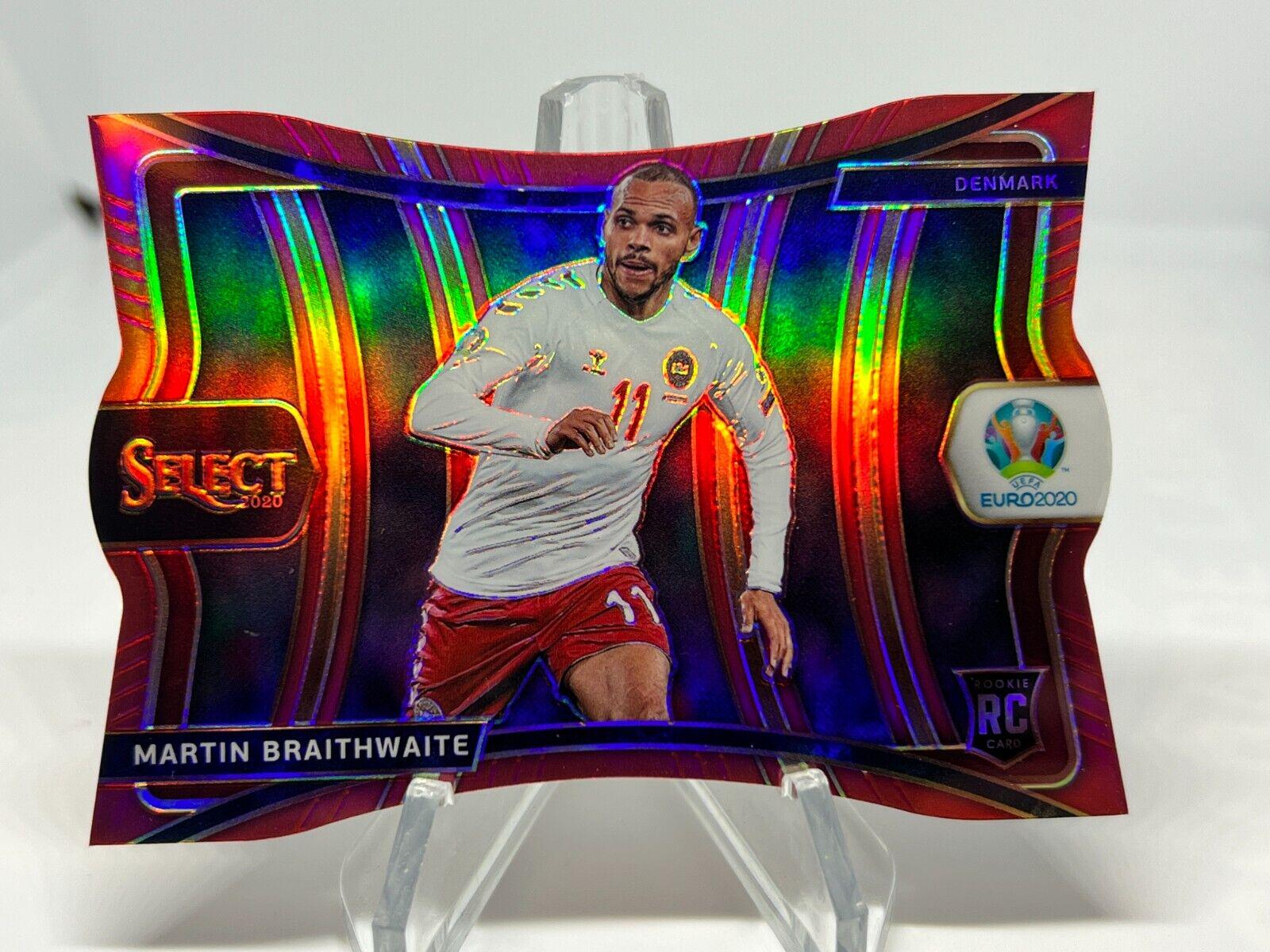 Martin Braithwaite [Red Die Cut Prizm] #141