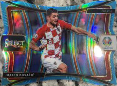 Mateo Kovacic [Light Blue Die Cut Prizm] #107