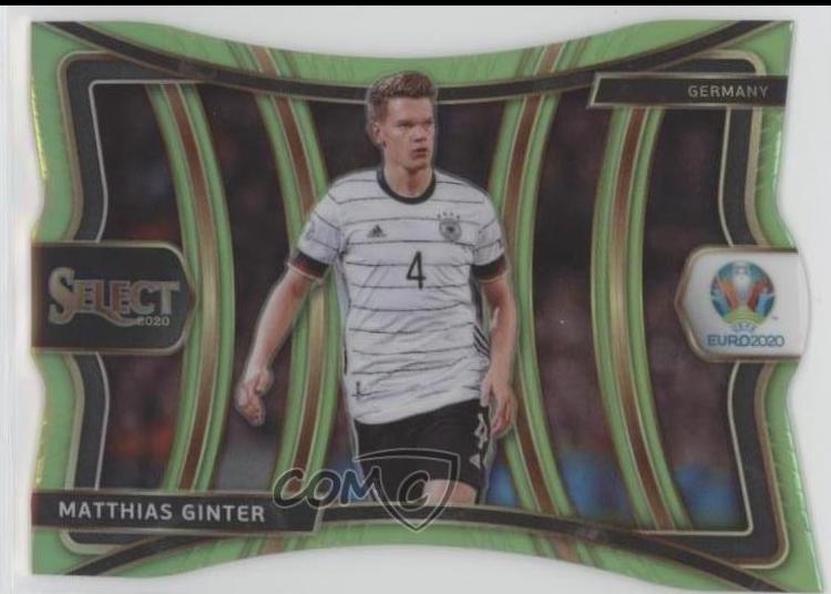 Matthias Ginter [Neon Green Die Cut Prizm] #167