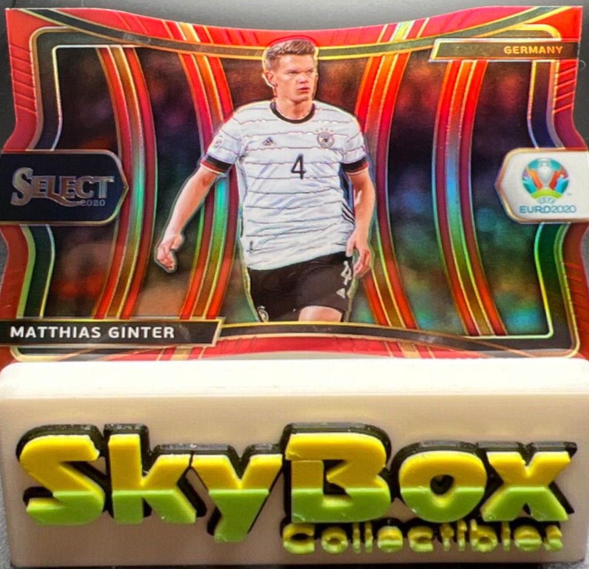 Matthias Ginter [Red Die Cut Prizm] #167