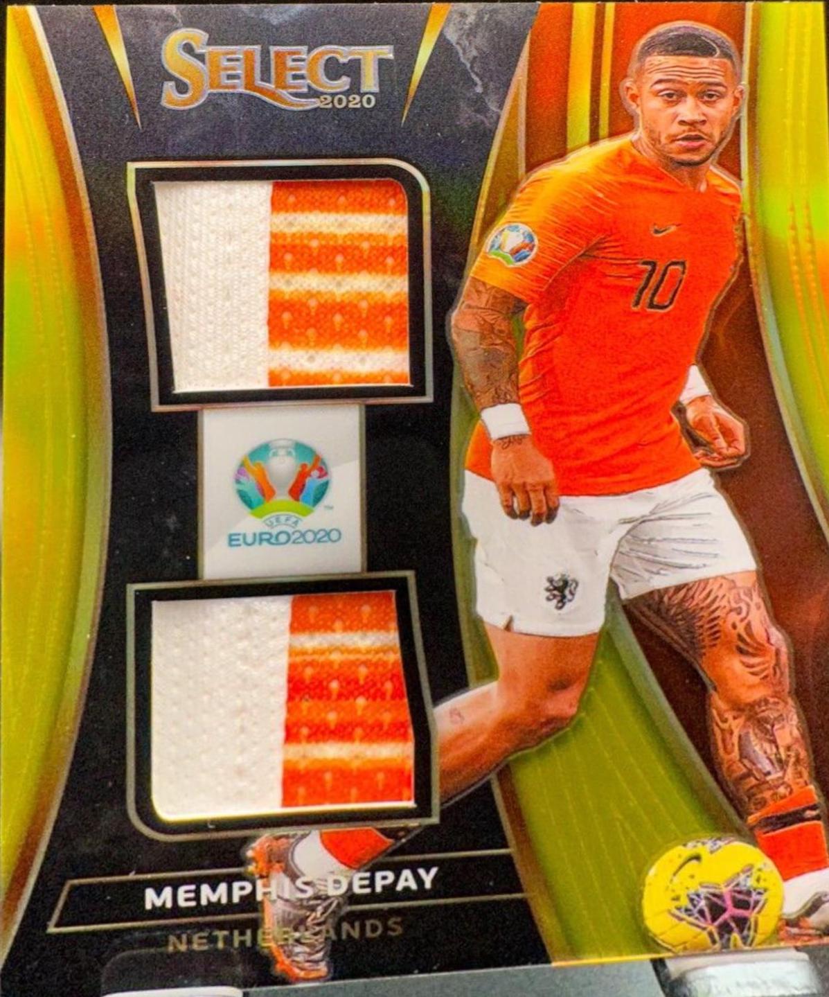 Memphis Depay [Gold Prizm] #92