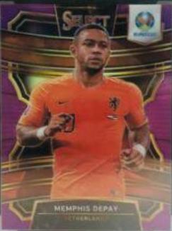 Memphis Depay [Purple Prizm] #92