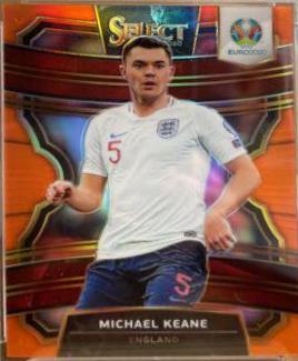 Michael Keane [Orange Prizm] #77