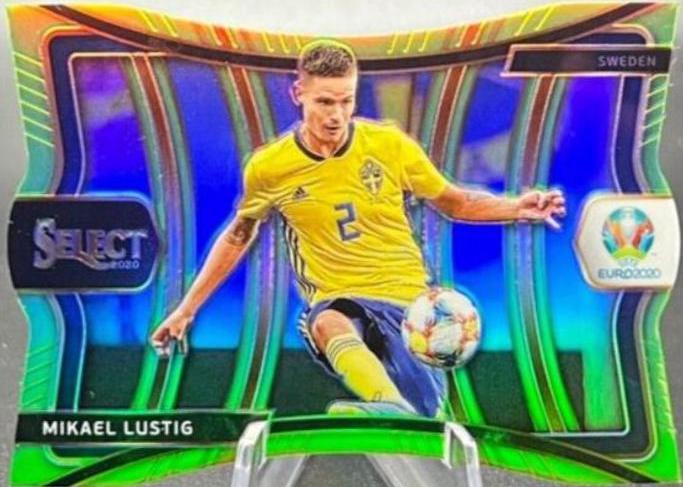 Mikael Lustig [Neon Green Die Cut Prizm] #145