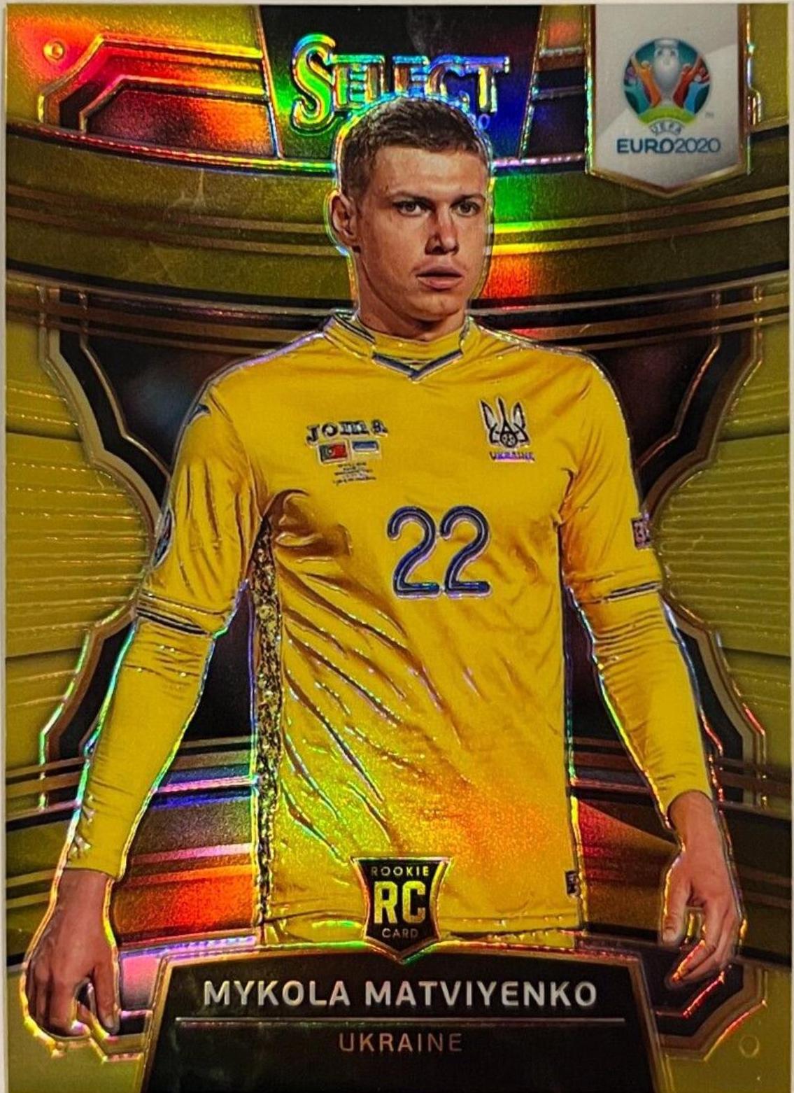 Mykola Matviyenko [Gold Prizm] #41