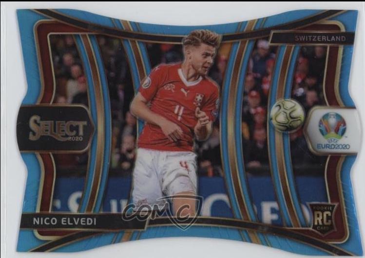 Nico Elvedi [Light Blue Die Cut Prizm] #156