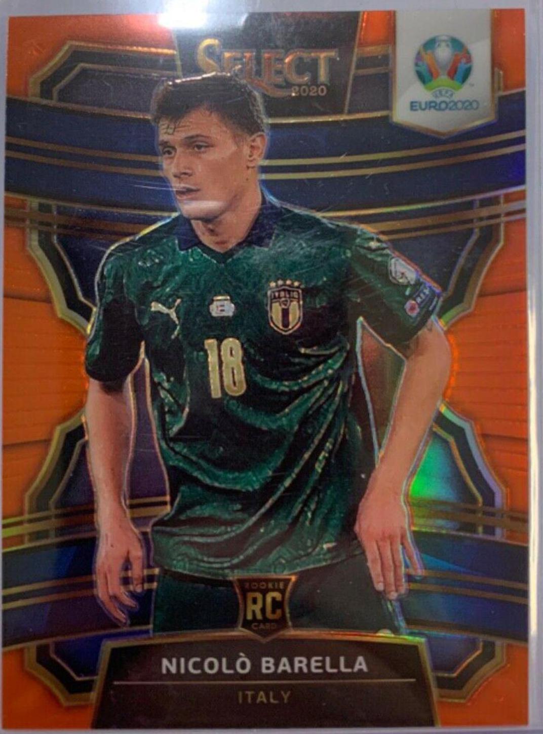 Nicolo Barella [Orange Prizm] #3