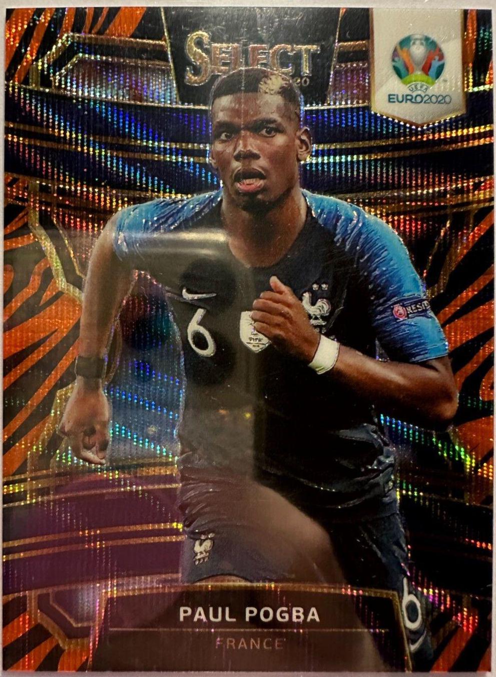 Paul Pogba [Tiger Stripe Prizm] #52