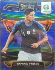 Raphael Varane [Blue Prizm] #49