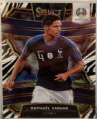 Raphael Varane [Zebra Prizm] #49