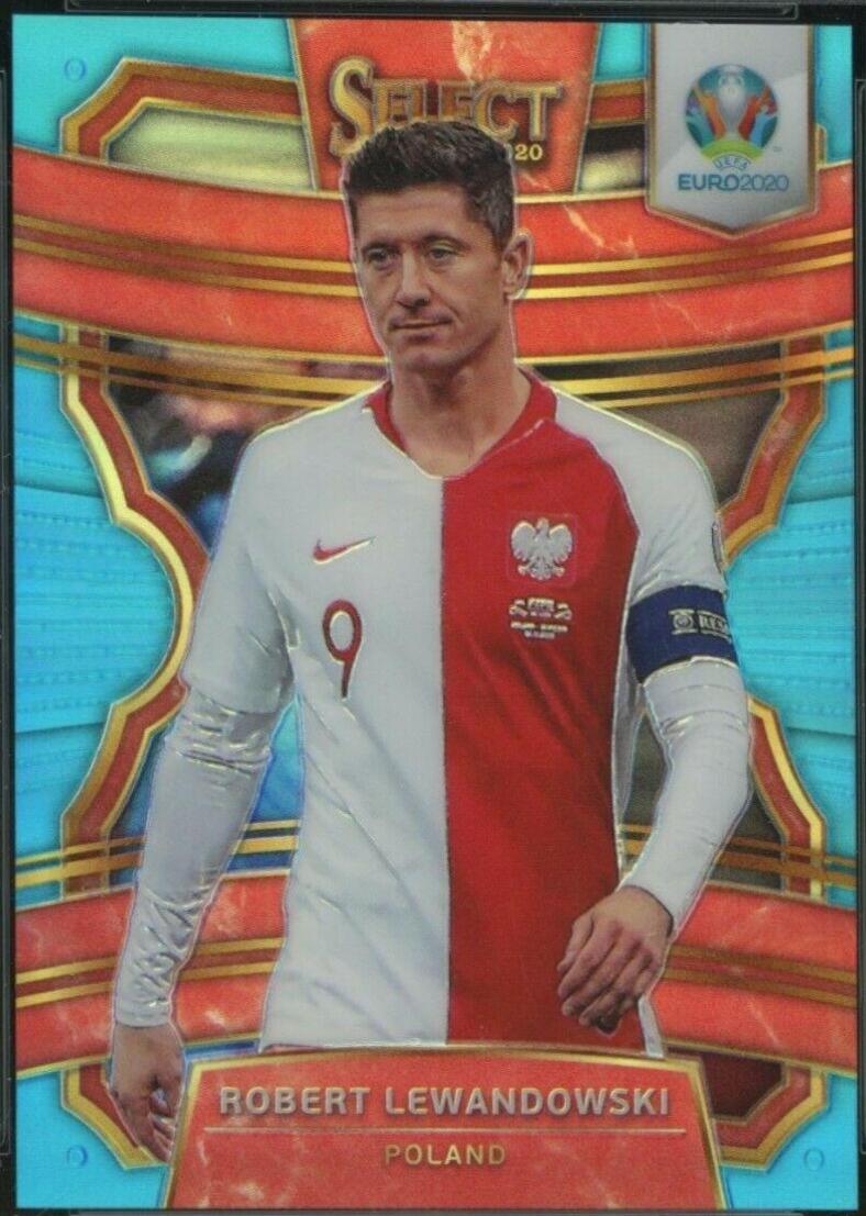 Robert Lewandowski [SP Light Blue Prizm] #23