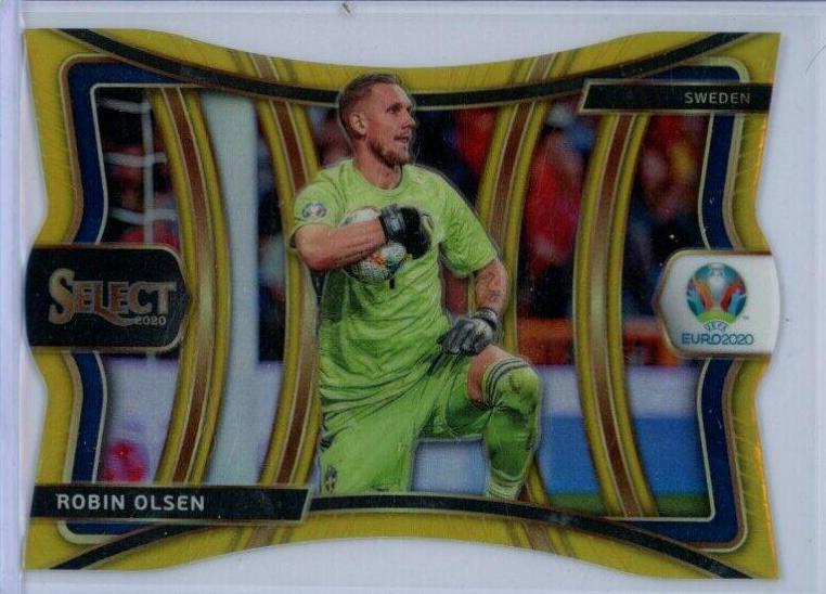 Robin Olsen [Gold Die Cut Prizm] #144