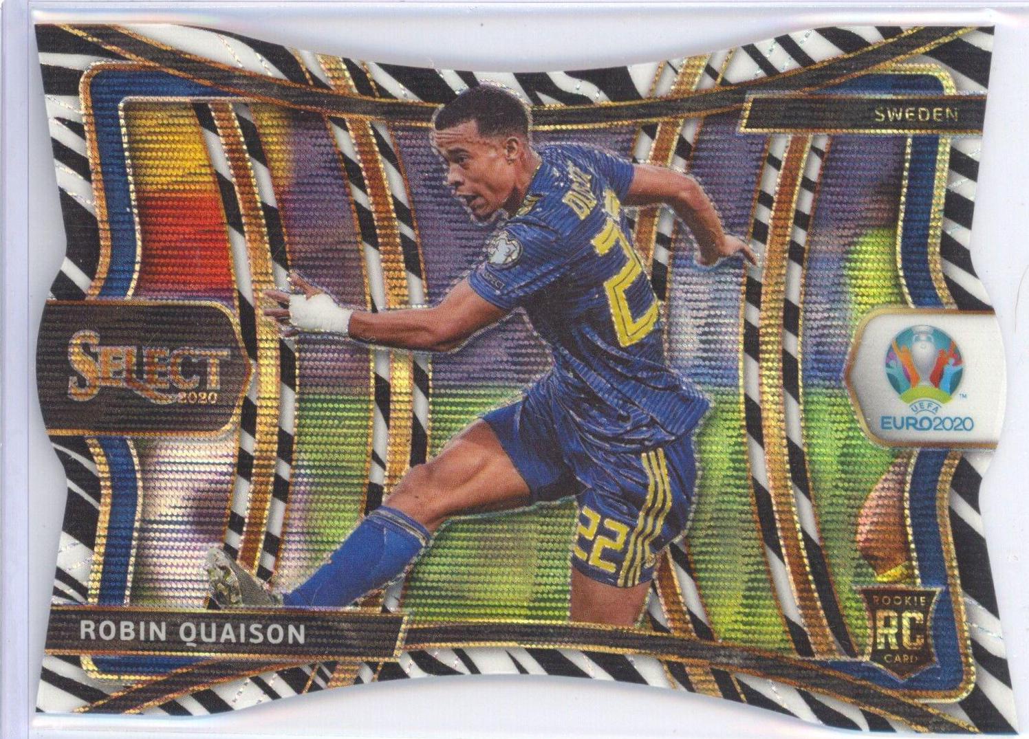 Robin Quaison [Zebra Die Cut Prizm] #153