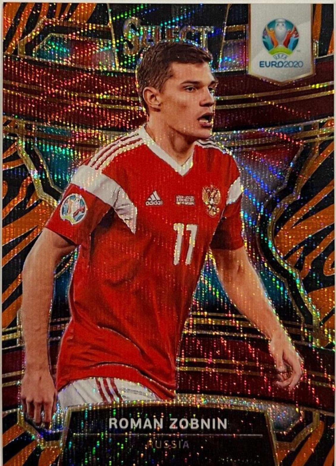 Roman Zobnin [Tiger Stripe Prizm] #14
