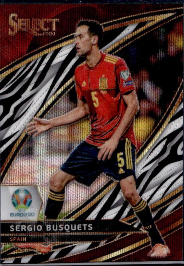 Sergio Busquets [Zebra Prizm] #250