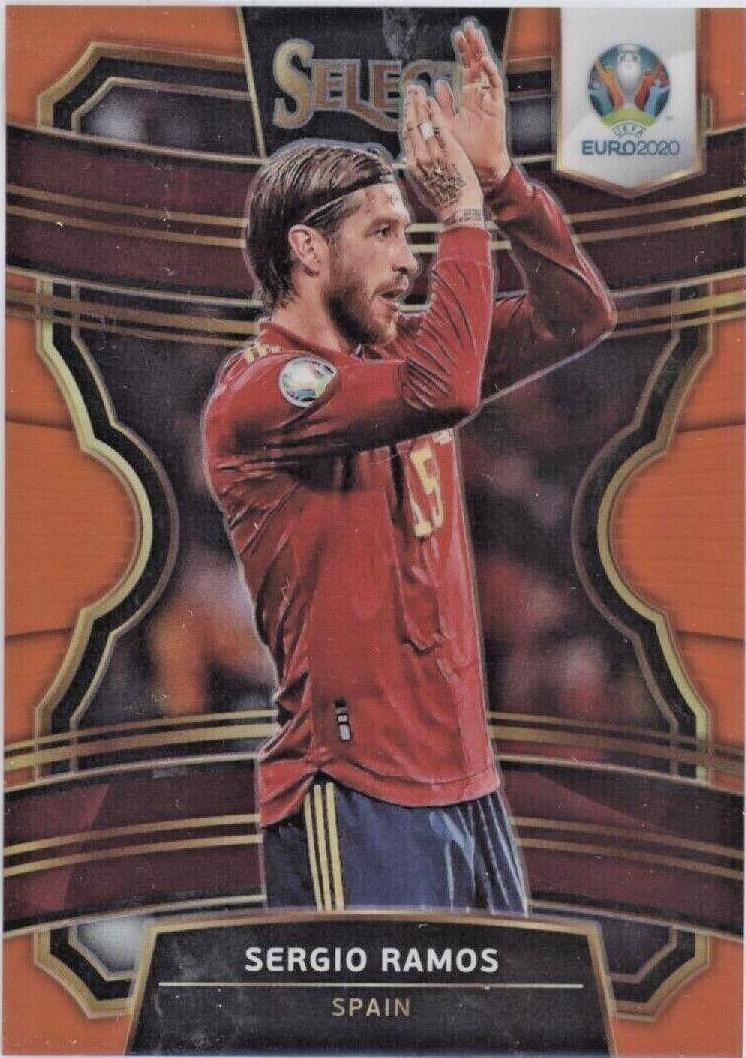 Sergio Ramos [Orange Prizm] #33