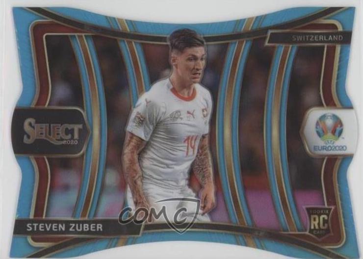 Steven Zuber [Light Blue Die Cut Prizm] #164