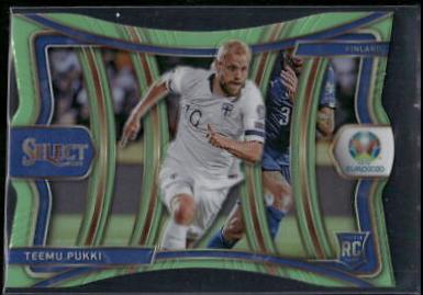 Teemu Pukki [Neon Green Die Cut Prizm] #117